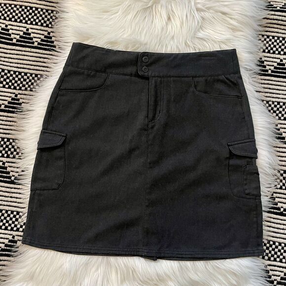 Columbia Women’s Grey Cargo Pocket Outdoor Sportswear GRT Skirt Size 12 - Picture 3 of 7
